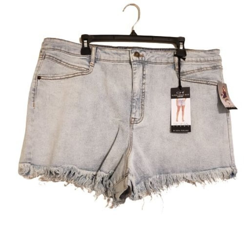 Chi Super High Rise Shorts size 20 NWT